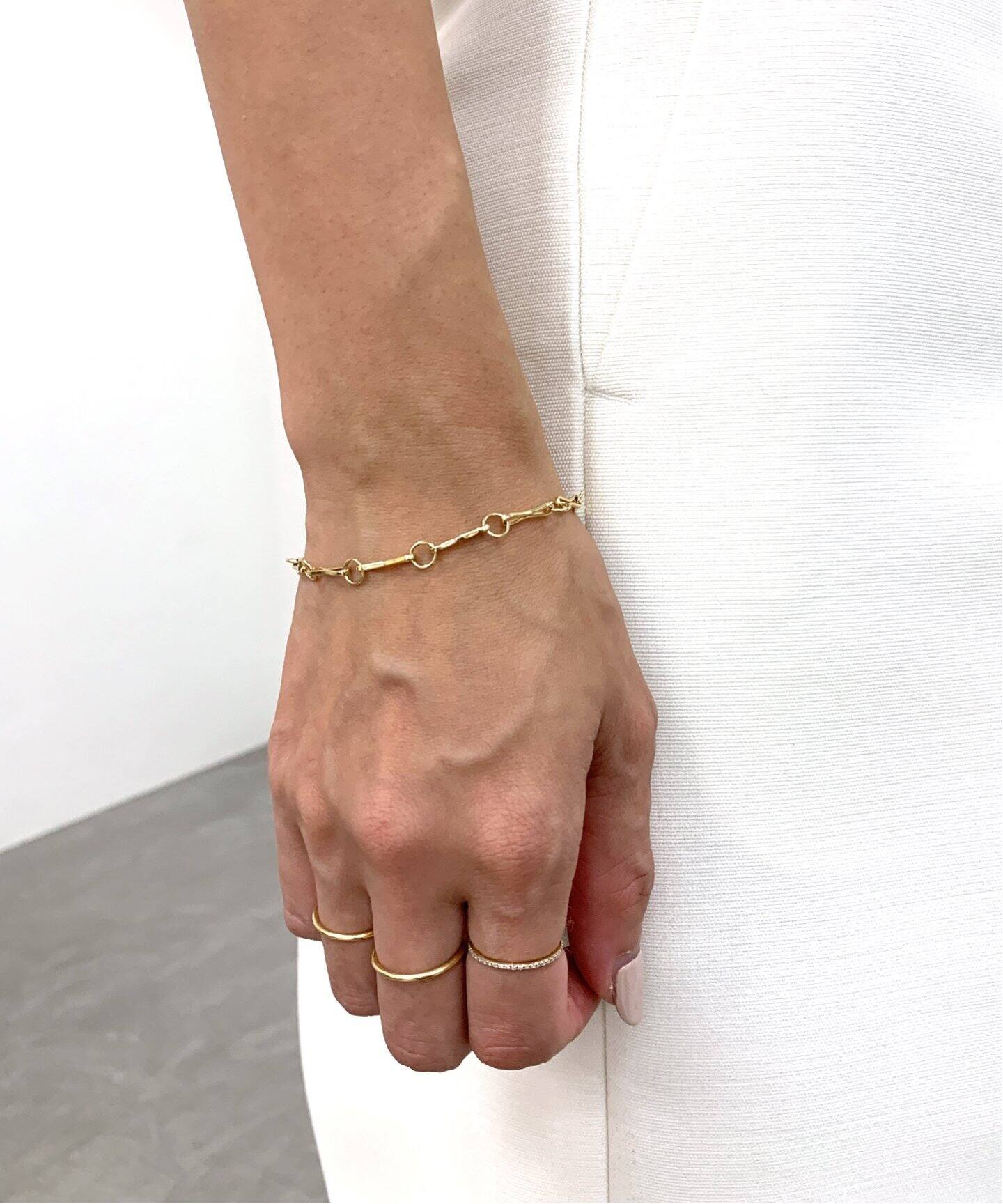 AZLEE/アズリー】18K チェーンブレスレット|MUSE de Deuxieme Classe AZLEE/アズリー】18K チェーンブレスレット|MUSE de Deuxieme Classe