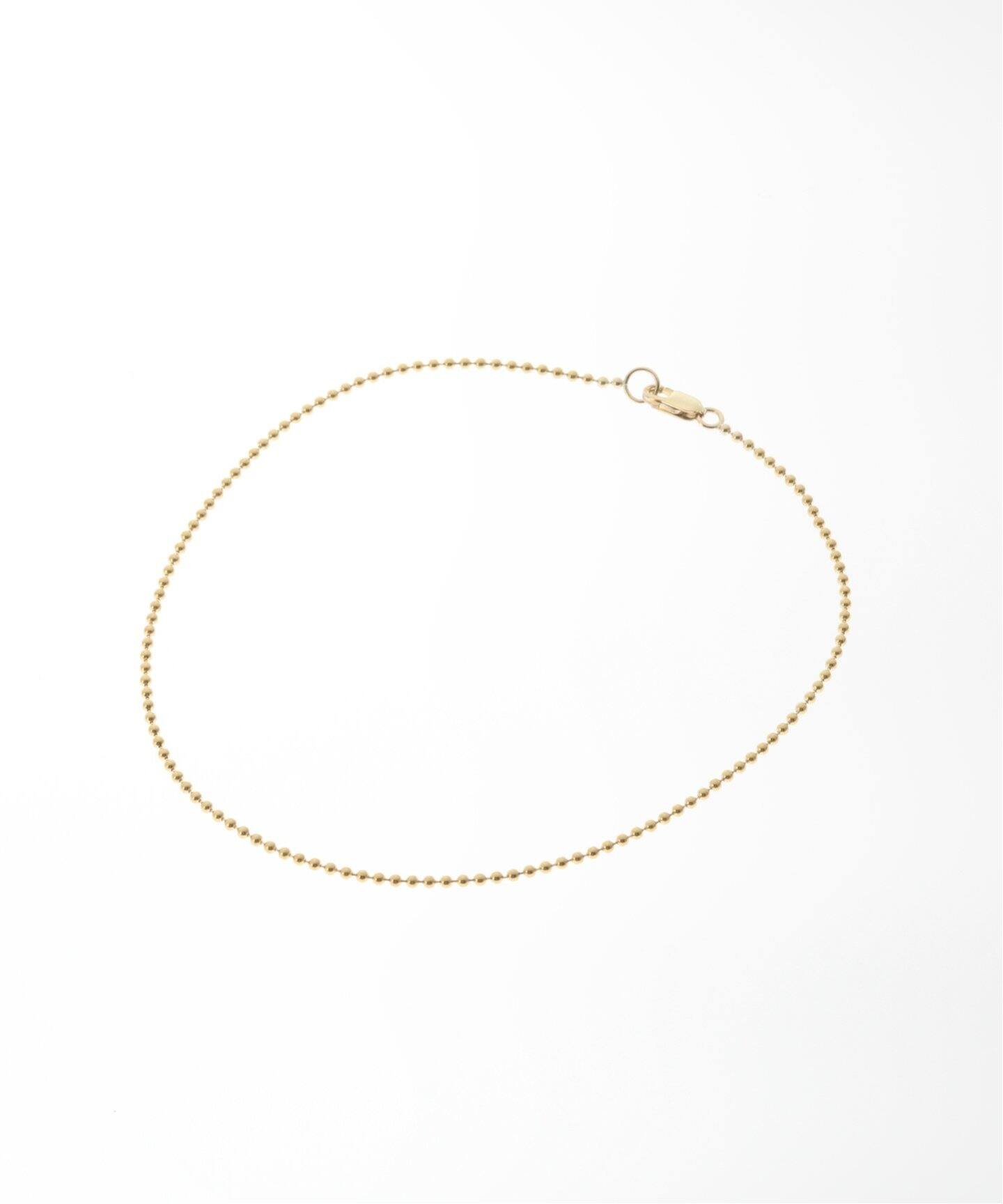 MARA MCS】Dot chain Anklet（アンクレット）｜L 