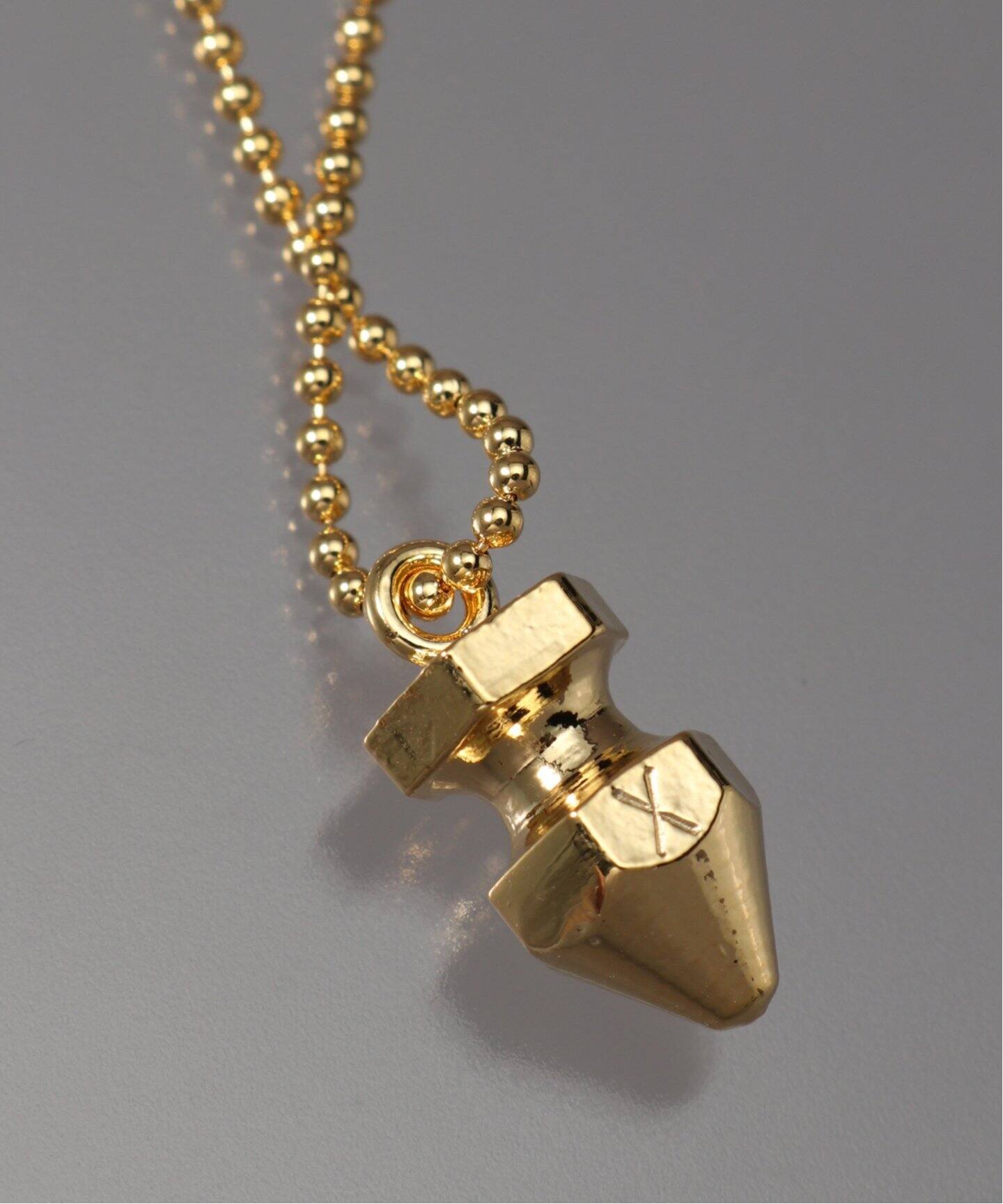 Malcolm Guerre／マルコム ゲール】STUDS NECKLACE CHAIN（ネックレス 