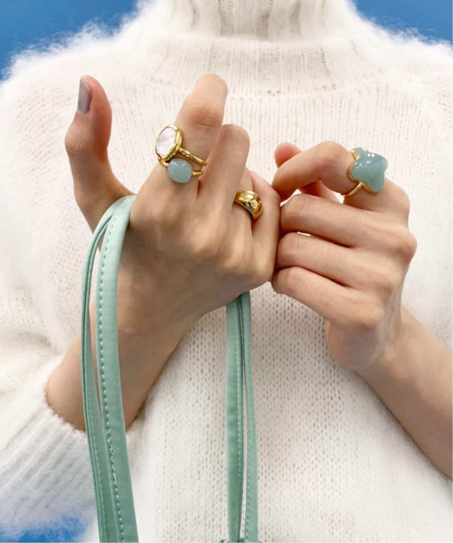 未使用/lucas jack/ルーカスジャック／リング LUCAS JACK/ルーカス ジャック】 Rectangleリング未使用品