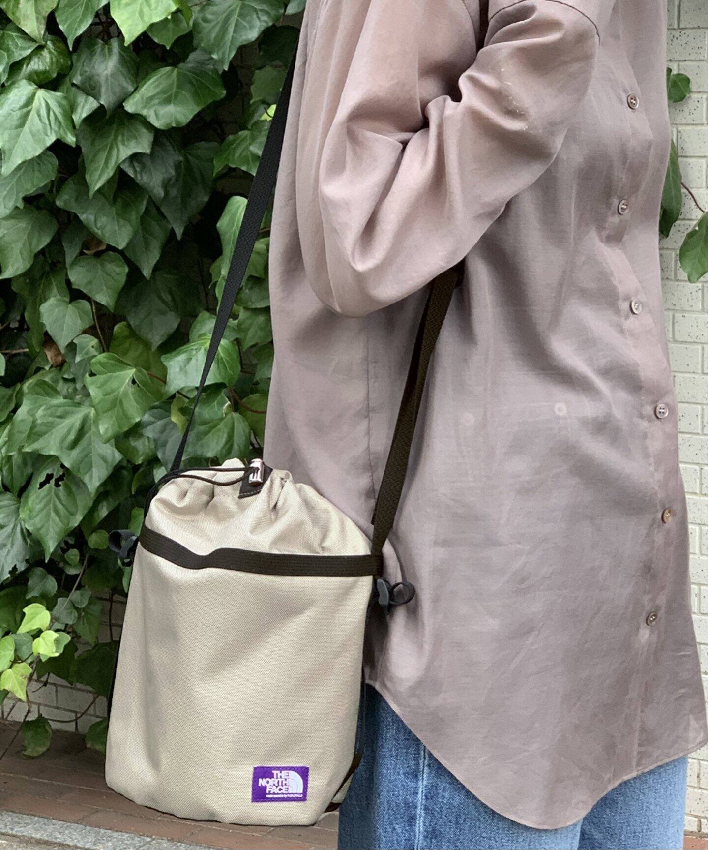 THE NORTH FACE PURPLE LABEL】JS別注 BUCKET SHOULDER BAG:バッグ THE NORTH FACE PURPLE LABEL】JS別注 BUCKET SHOULDER BAG:バッグ