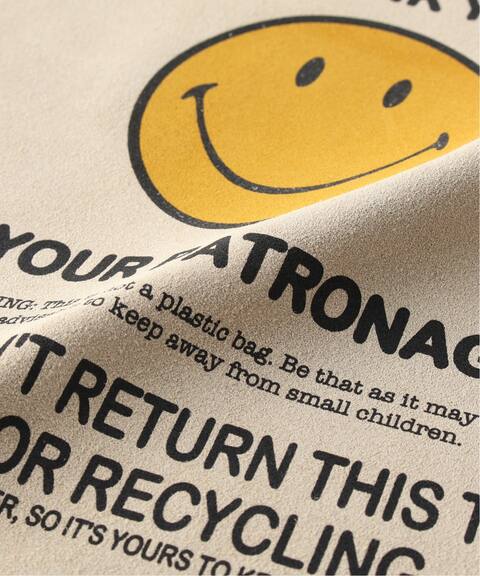 Good Grief グッドグリーフ Smile Tote Bag L Appartement アパルトモン 公式のファッション通販 20092570004710 Baycrew S Store