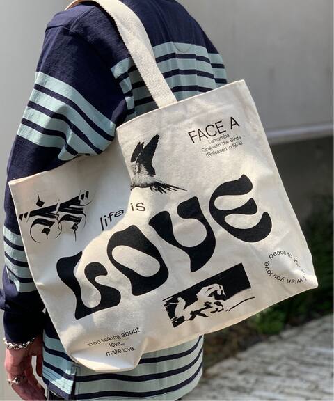 18 East エイティーン イースト All Caps Studio Tote Wism ウィズム 公式のファッション通販 Baycrew S Store