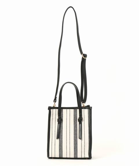 パイピングストライプトートbag B C Stock ベーセーストック 公式のファッション通販 Baycrew S Store