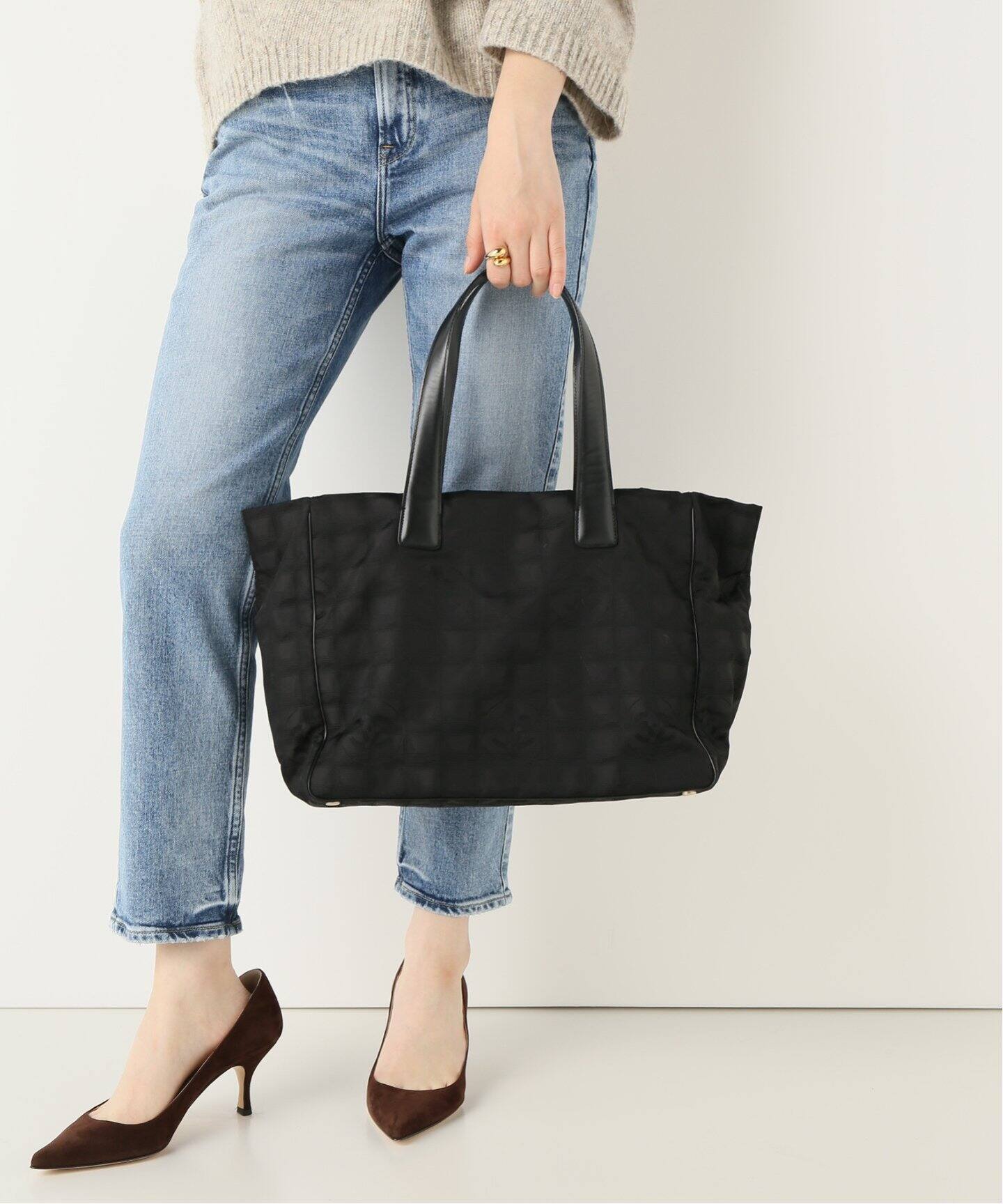 VINTAGE CHANEL ニュートラベルライン トートバッグ|DECOUVERTE ...