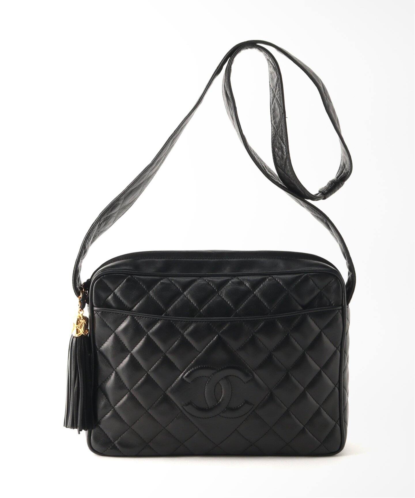 VINTAGE CHANEL マトラッセタッセルショルダーバッグ|DECOUVERTE ...