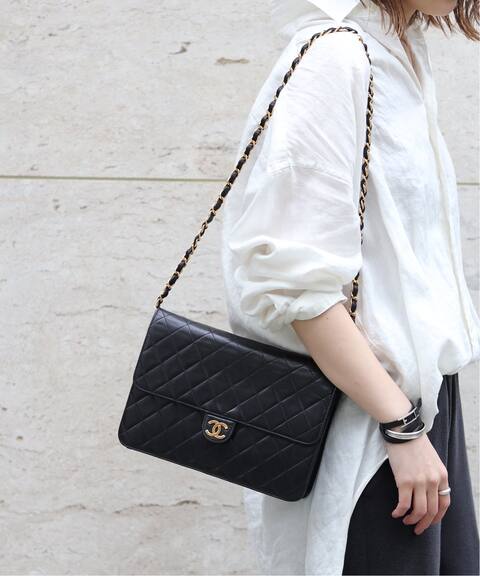 Vintage Chanel マトラッセチェーンショルダーバッグ Decouverte デクーヴェルト 公式のファッション通販 Baycrew S Store