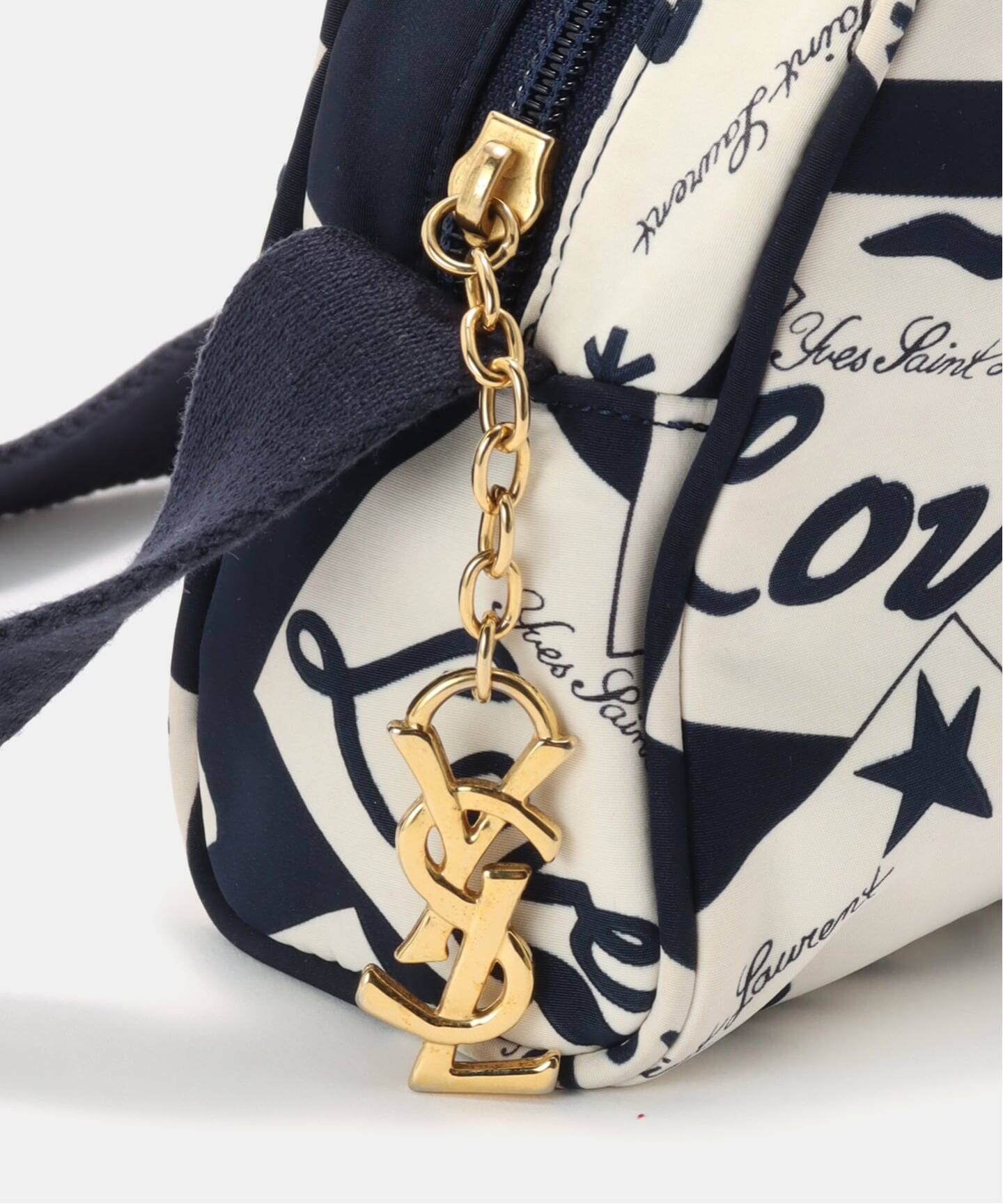 VINTAGE YSL/イヴ サンローラン】Love ショルダーバッグ（ショルダー