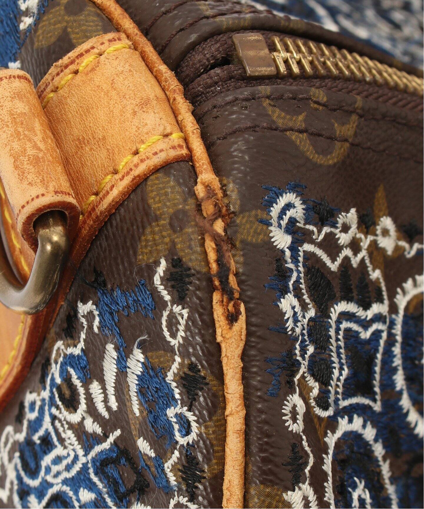 JAY AHR/ジェイ アー】LV JR0254 BANDANA BLUE（ボストンバッグ