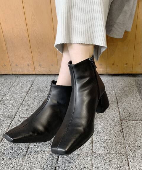 Remme レメ スクエアトゥショートブーツ Journal Standard ジャーナルスタンダード 公式のファッション通販 Baycrew S Store