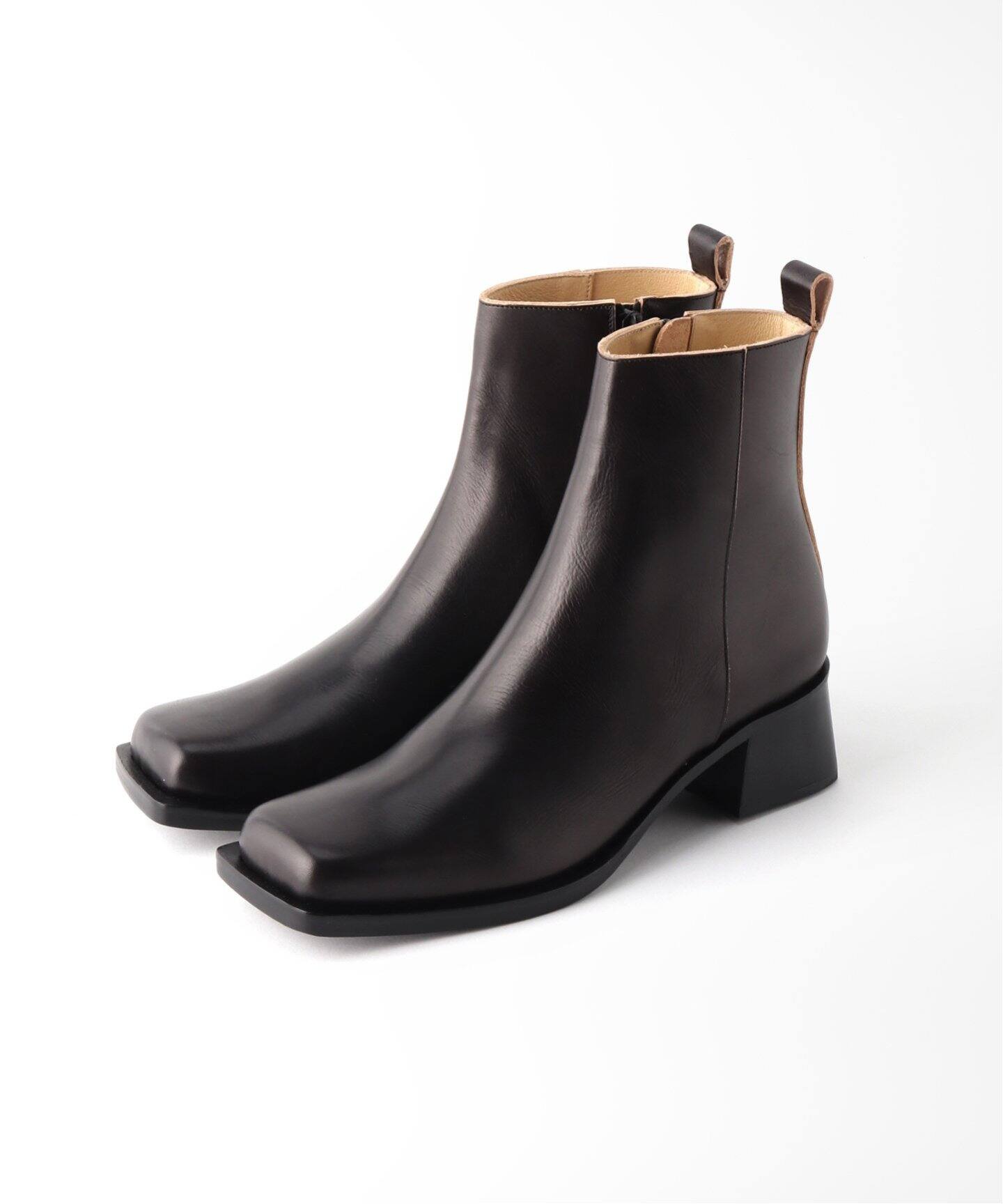 MAISON EUREKA/メゾン・エウレカ】CHUNKY SQUARE 2WAY JOCKEY BOOTS 