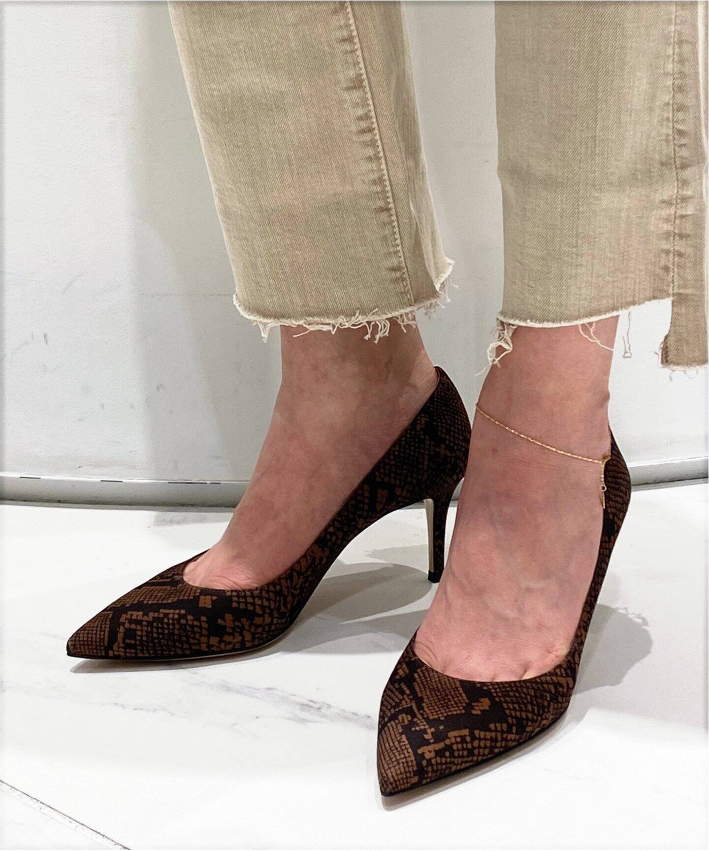 GIANVITO ROSSI/ジャンヴィト ロッシ】 7cmヒールパンプス（パンプス 