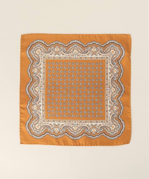 ペイズリーパターンポケットチーフ Edifice エディフィス 公式のファッション通販 Baycrew S Store