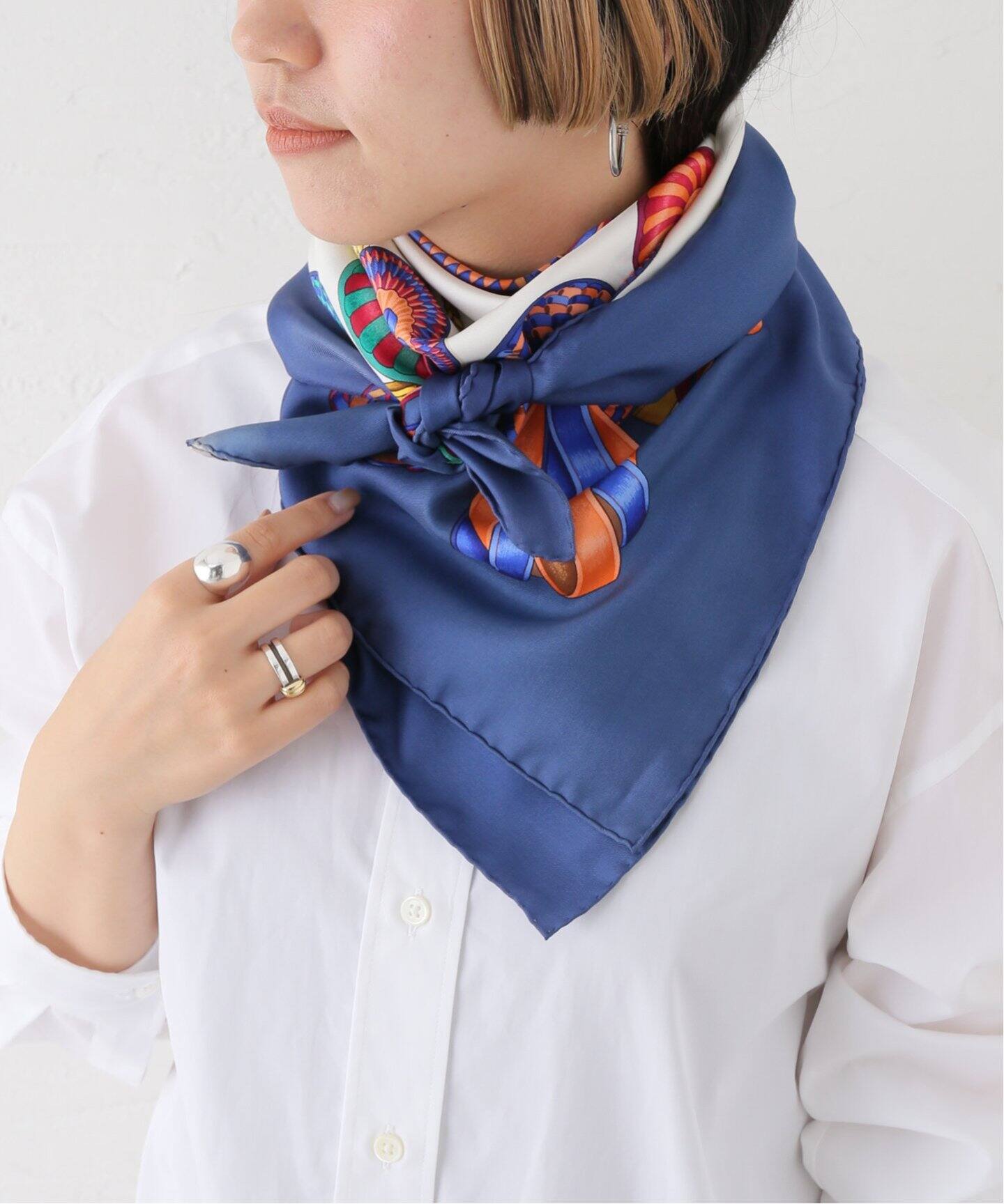 HERMES / エルメス】Scarf LES RUBANS DU CHEVAL / 馬のリボン 