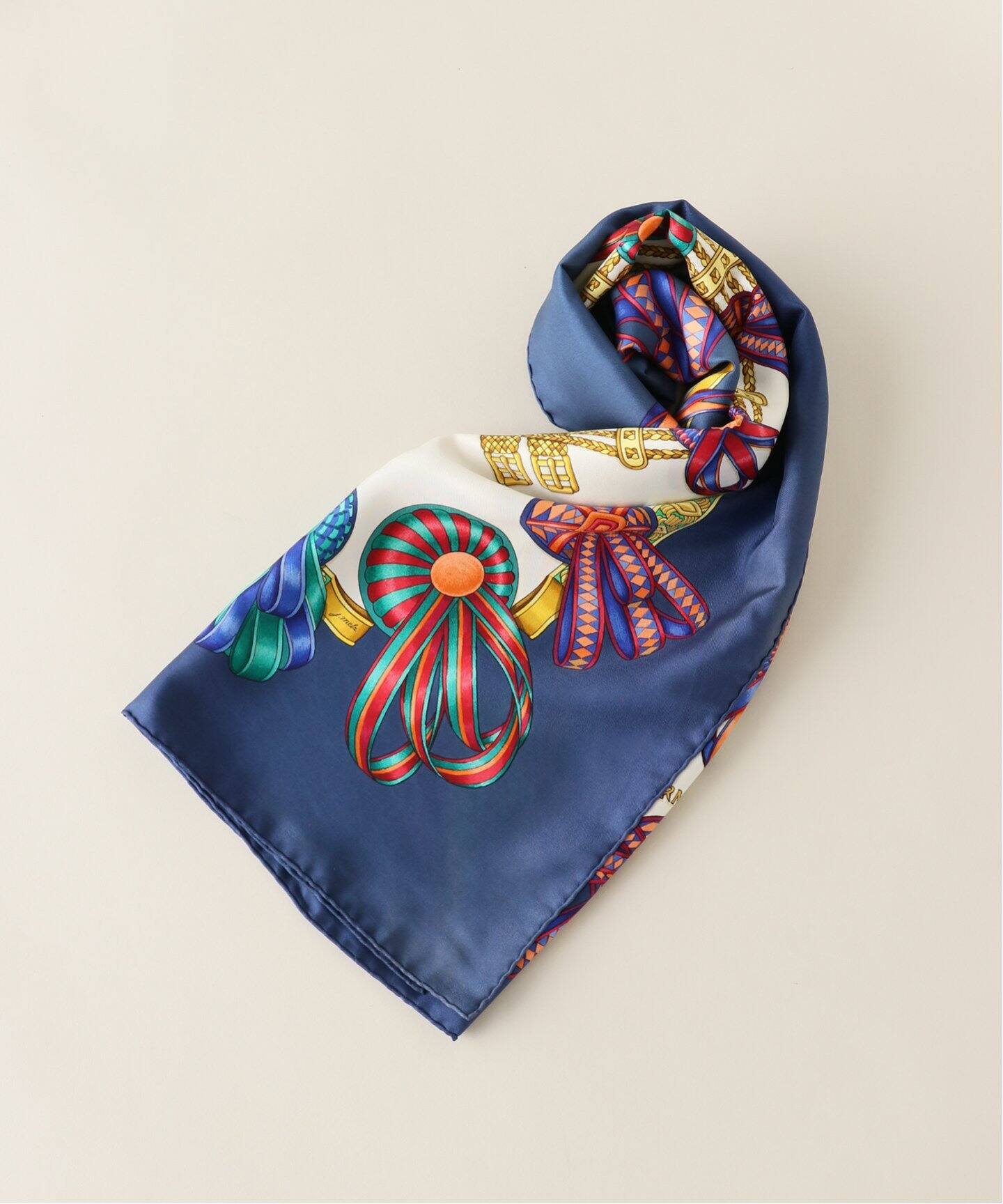 HERMES / エルメス】Scarf LES RUBANS DU CHEVAL / 馬のリボン 