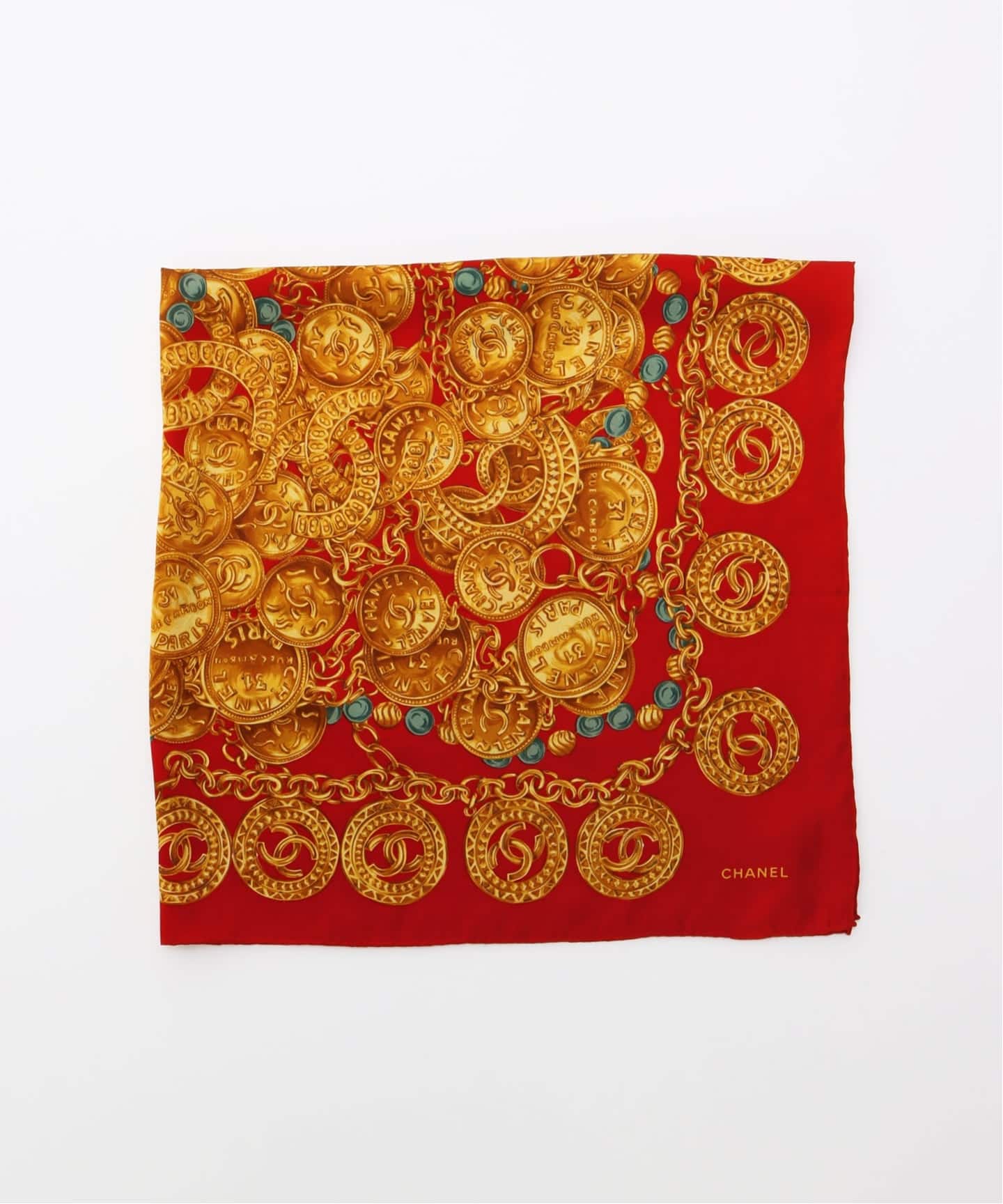 VINTAGE CHANEL/シャネル】scarf（スカーフ／バンダナ
