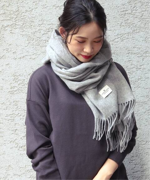 ウールカシミヤストール B C Stock ベーセーストック 公式のファッション通販 Baycrew S Store