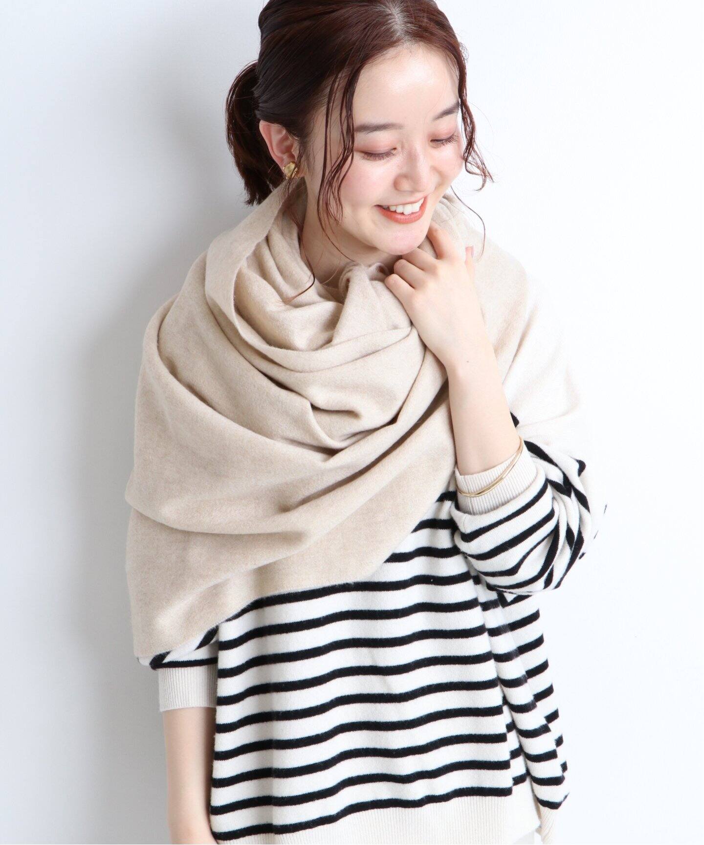 CERVINO】カシミヤストール 70*180◇|IENA(イエナ)公式の CERVINO】カシミヤストール 70*180◇|IENA(イエナ)公式の