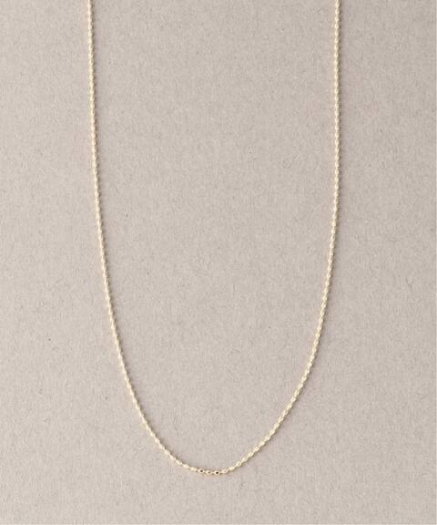 ボールチェーンネックレス K10 Lilas リラ 公式のファッション通販 Baycrew S Store