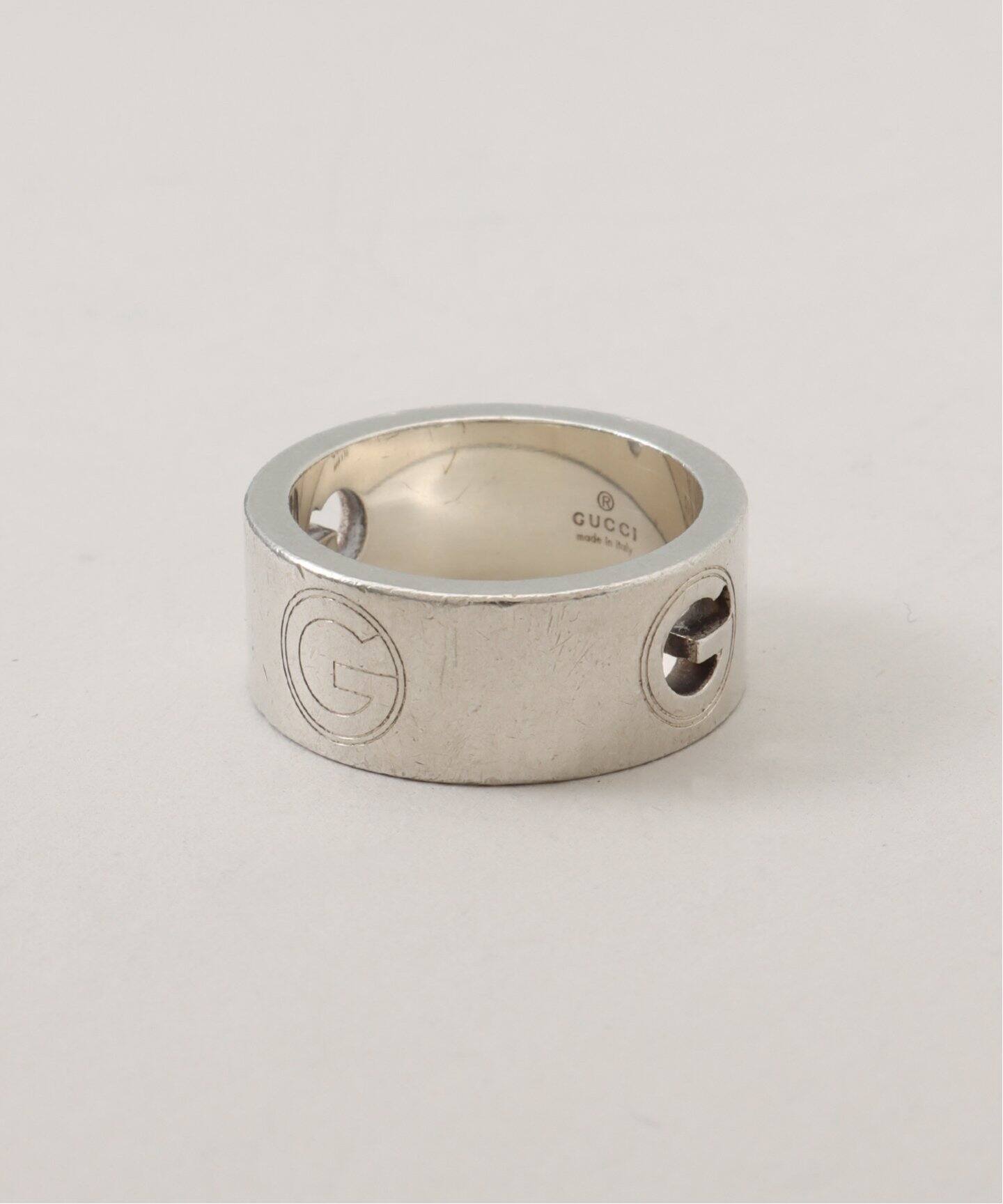 VINTAGE GUCCI/グッチ】G logo ring（リング）｜ENSEMBLE 
