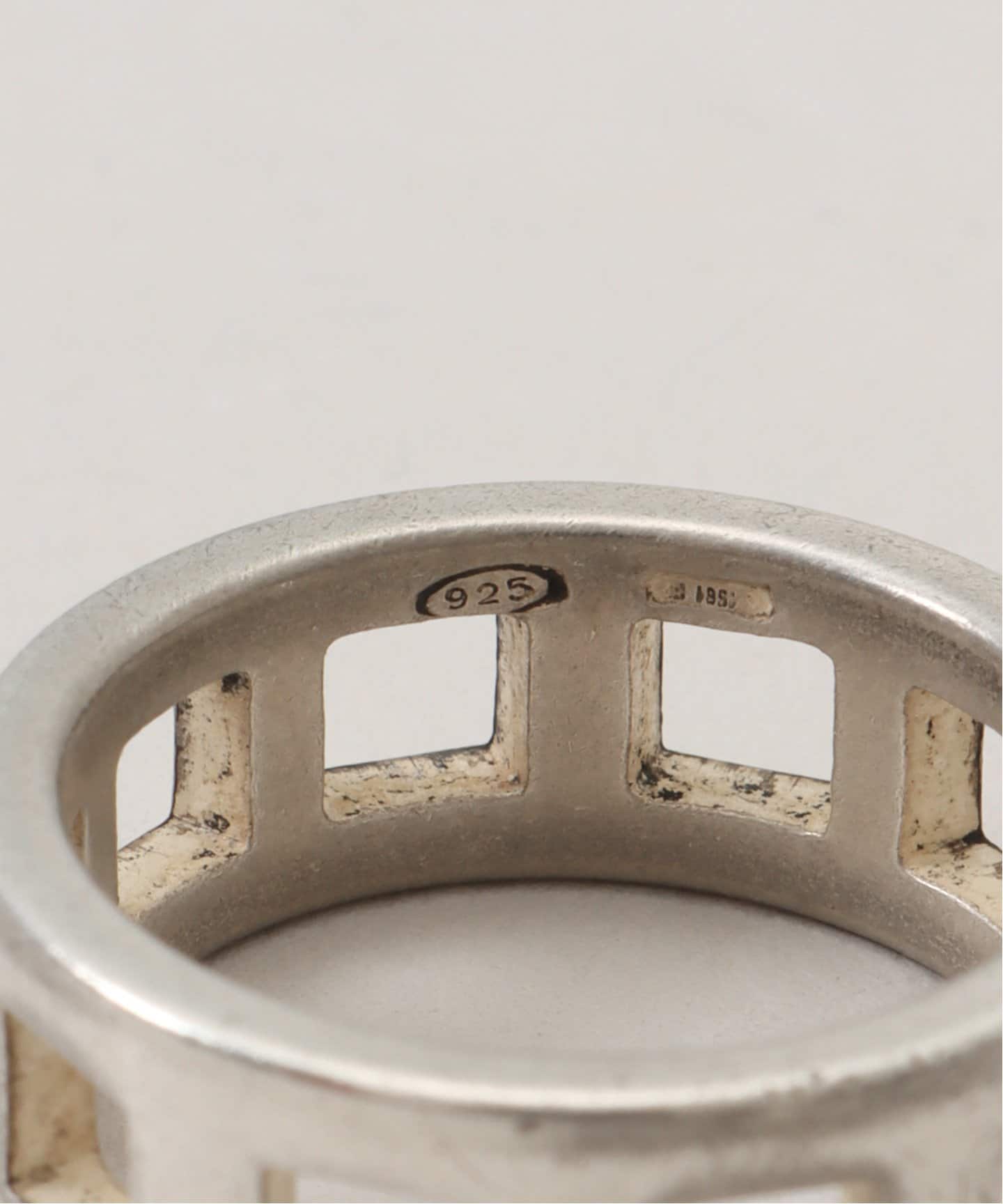 VINTAGE GUCCI/グッチ】Open square ring（リング）｜ENSEMBLE