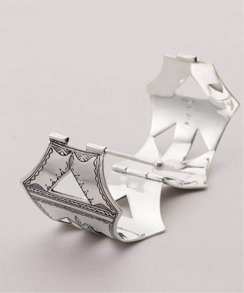 VINTAGE HERMES エルメス / 2000`s TOUAREG PIN BRACELET : トゥアレグ 