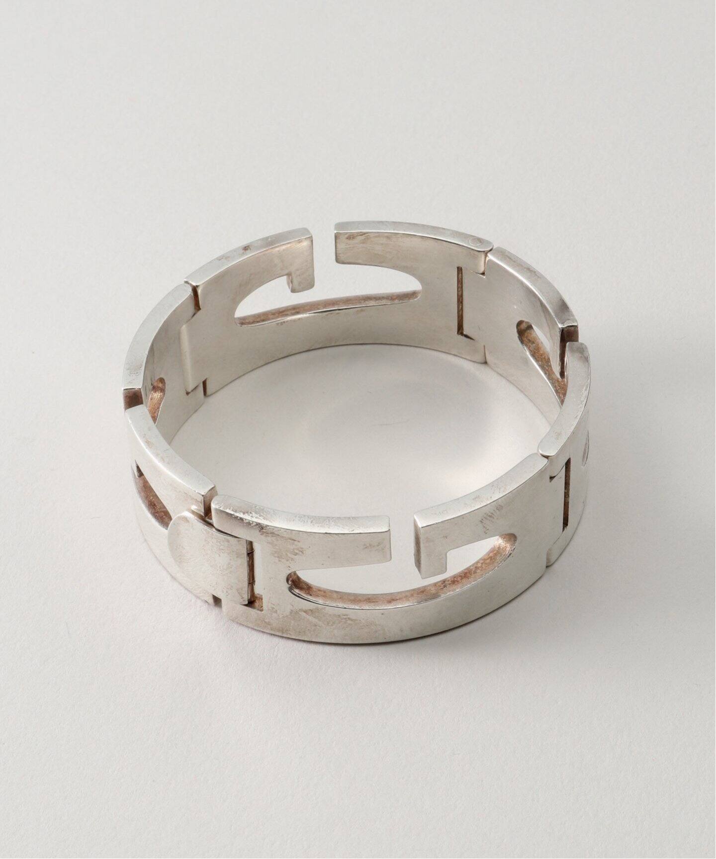 GUCCI Vintage / グッチ 】G Plate Locked Bracelet（ブレスレット 