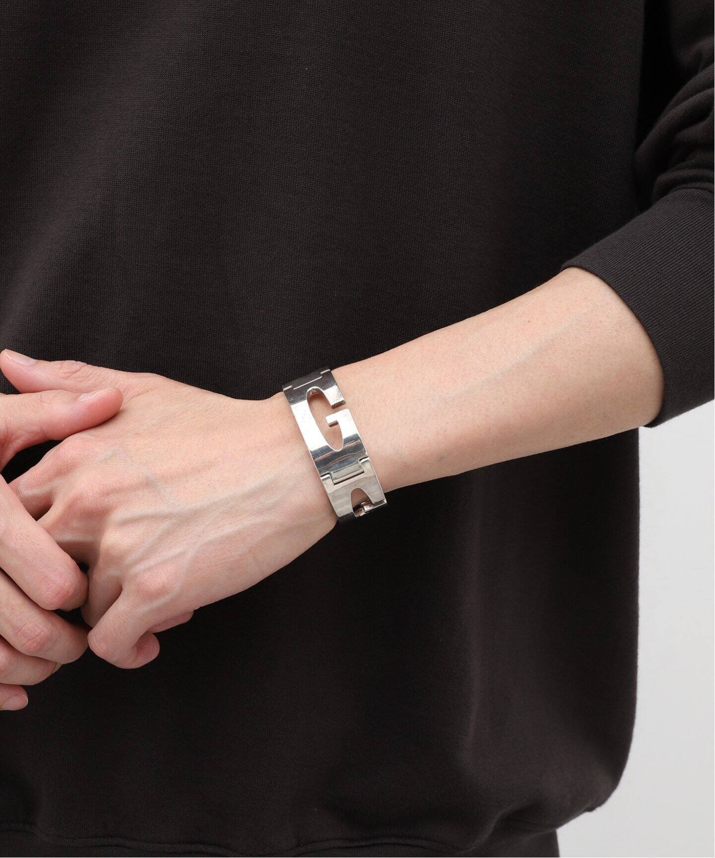 GUCCI Vintage / グッチ 】G Plate Locked Bracelet（ブレスレット 