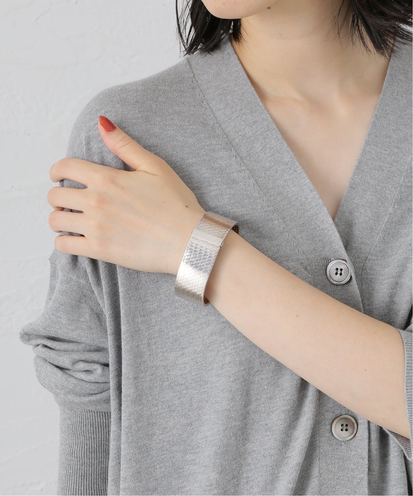 HERMES agata bangle エルメス バングル ブレスレット HERMES Agata black leather bangle | VINIVINI ONLINE SHOP