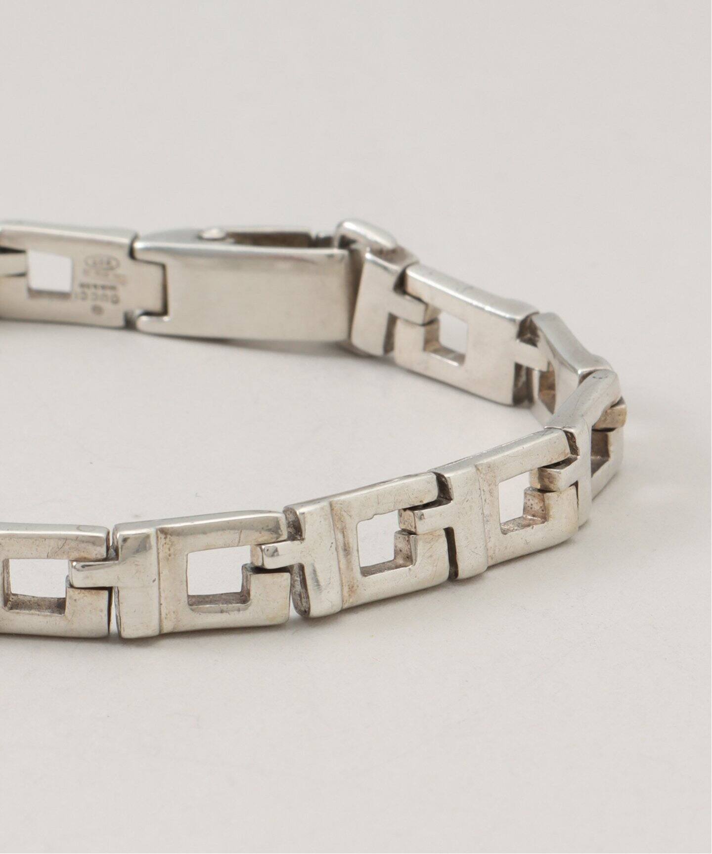 VINTAGE GUCCI/グッチ】G square bracelet（ブレスレット・バングル 