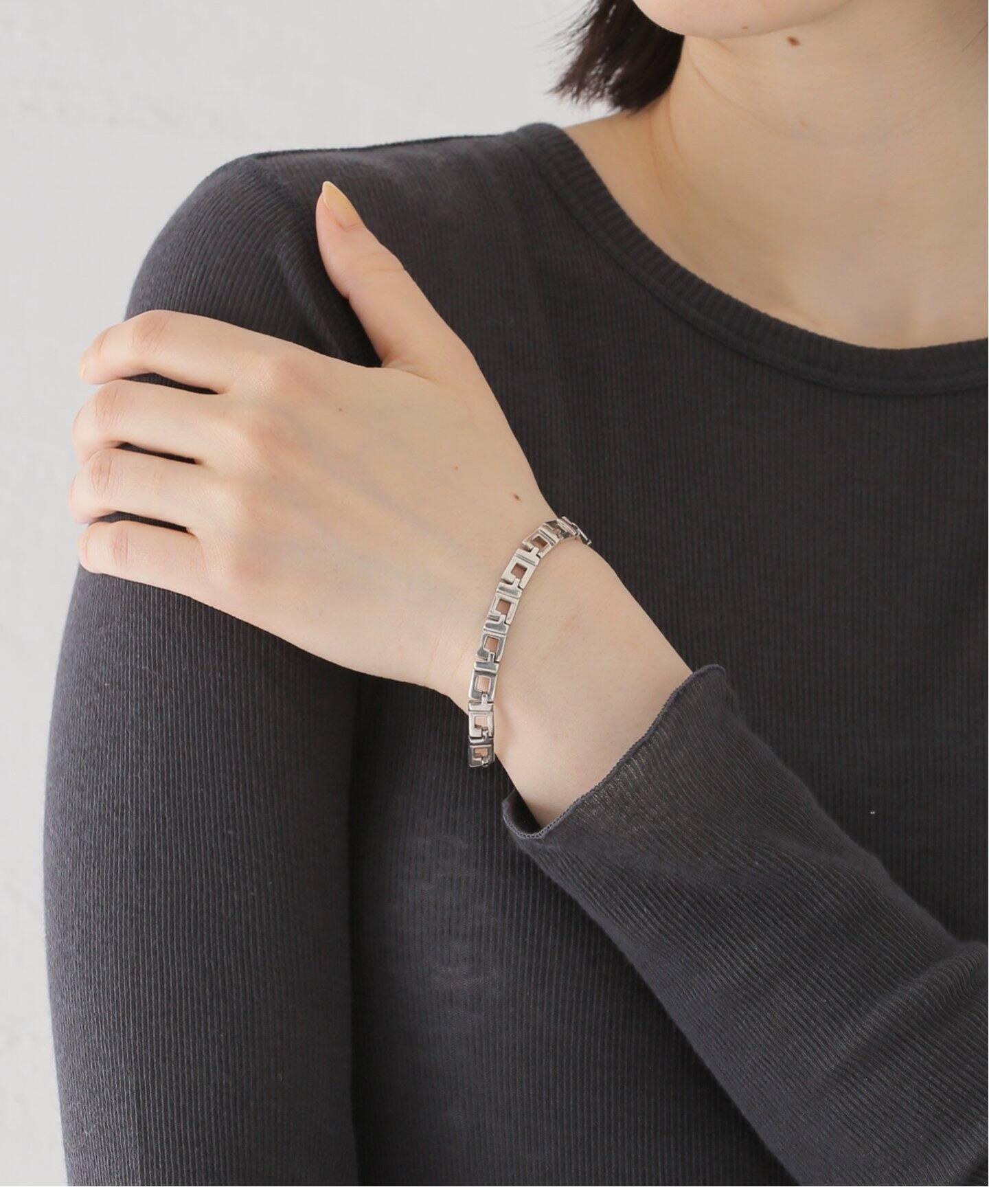 VINTAGE GUCCI/グッチ】G square bracelet（ブレスレット・バングル 