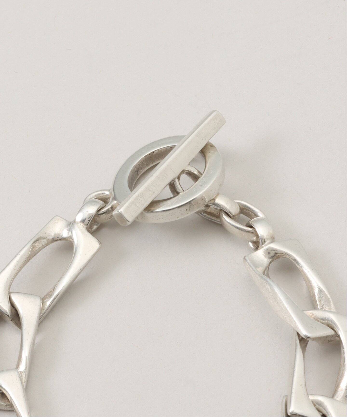 VINTAGE GUCCI/グッチ】Flat link bracelet（ブレスレット・バングル 