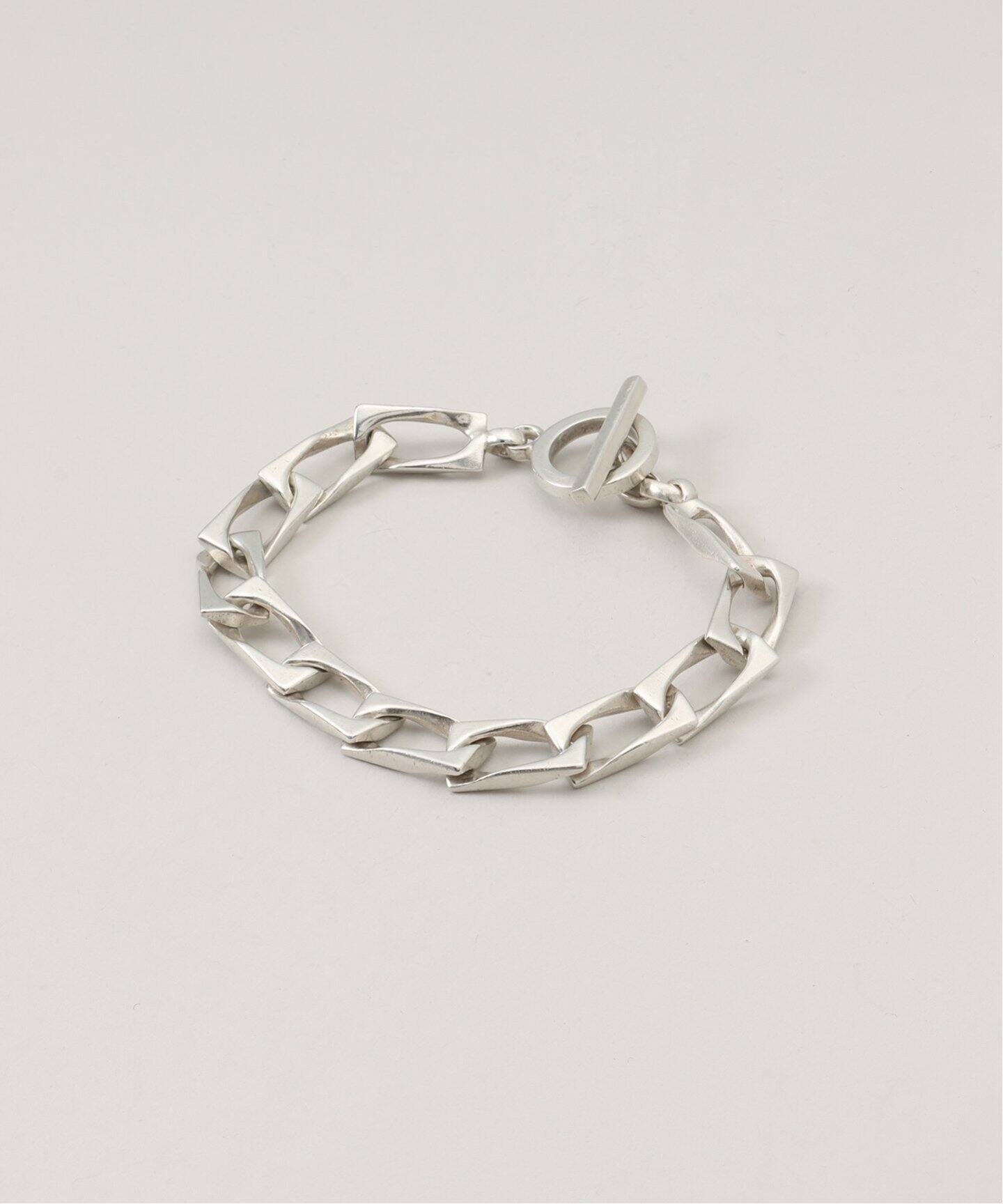 VINTAGE GUCCI/グッチ】Flat link bracelet（ブレスレット・バングル  