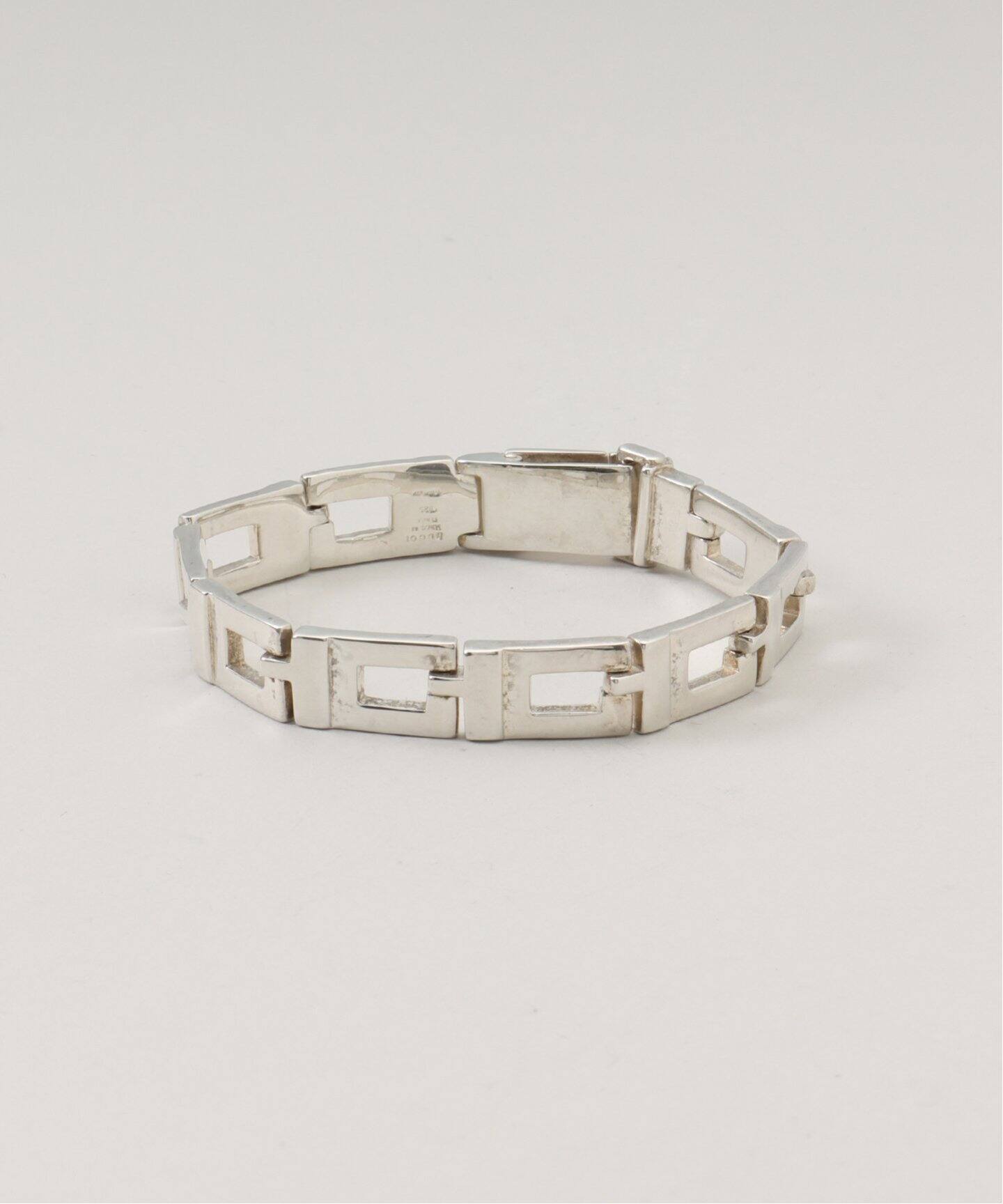 VINTAGE GUCCI/グッチ】G square bracelet（ブレスレット・バングル 