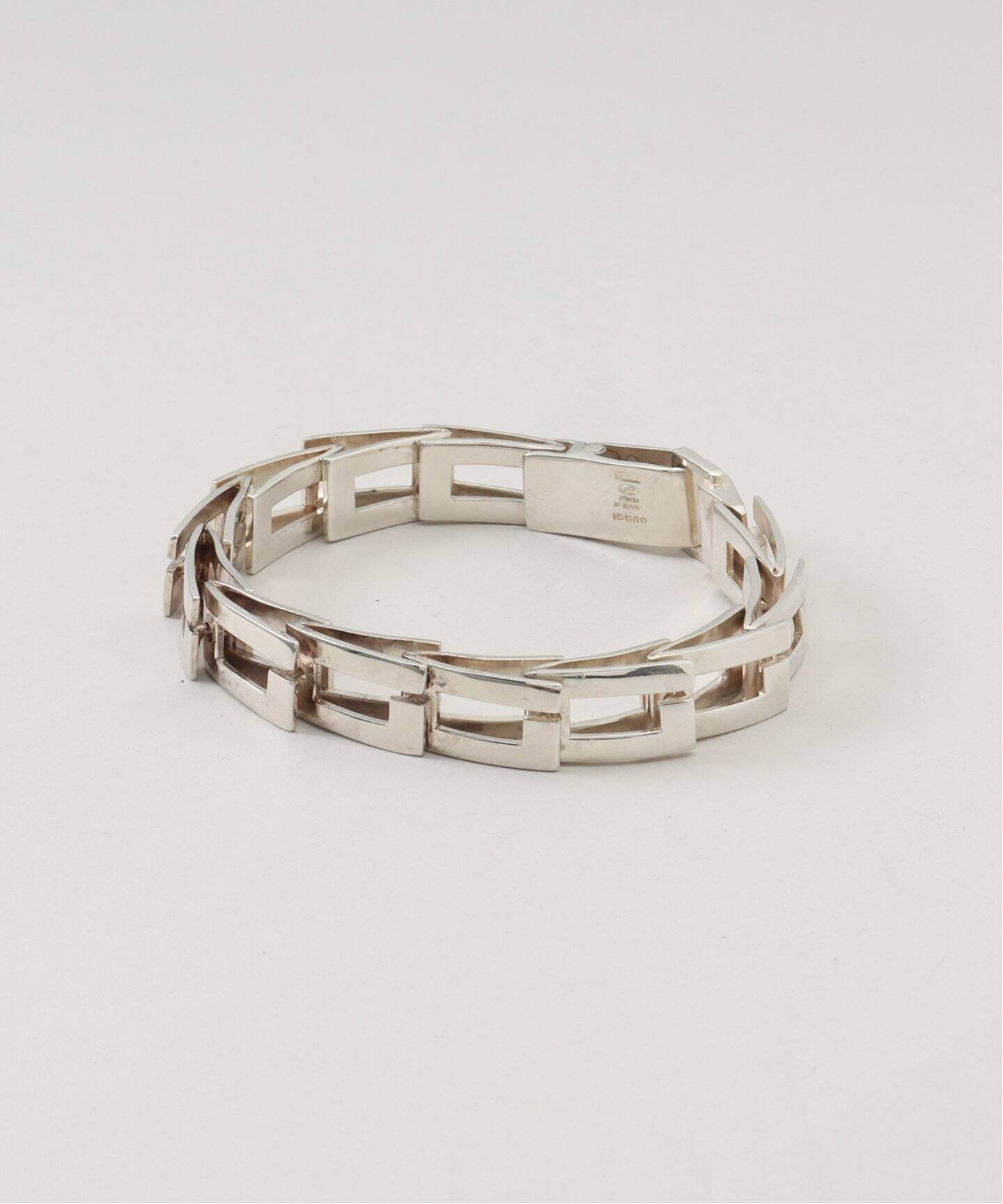 VINTAGE GUCCI/グッチ】G clip bracelet（ブレスレット・バングル 