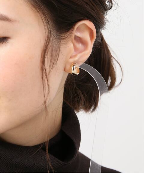 ミカヅキフープピアス K10 Lilas リラ 公式のファッション通販 Baycrew S Store
