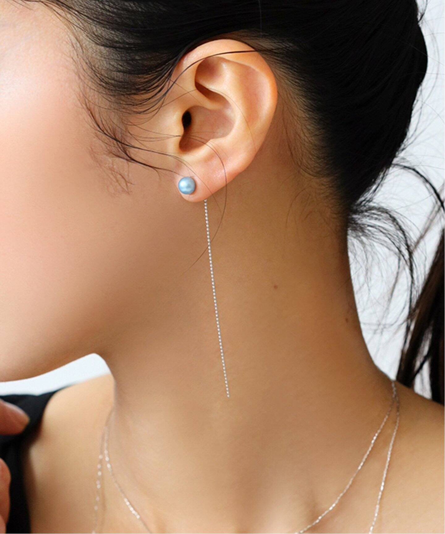 ボールチェーンピアスキャッチ WG K10（チャーム）｜Lilas（リラ）の  