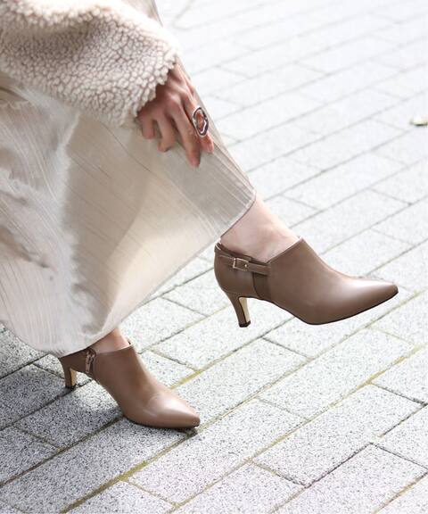 6cmサイドベルトブーティー Le Talon ル タロン 公式のファッション通販 Baycrew S Store