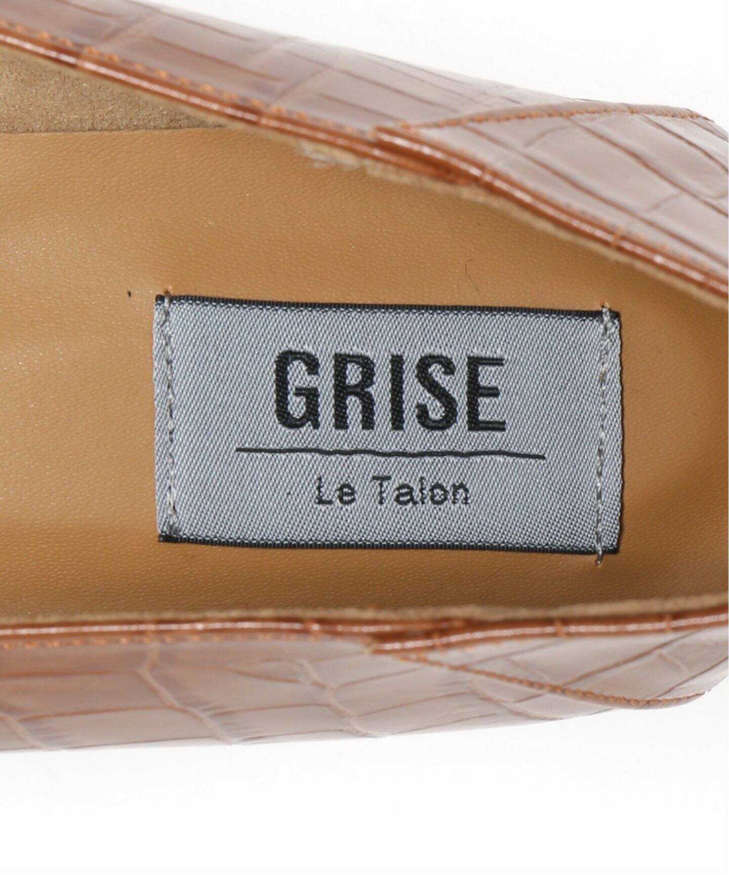 GRISE ルタロン グリース 24.0【新品未使用】レザービットバブーシュ セール】GRISE レザービットバブーシュ（ローファー）｜LE TALON
