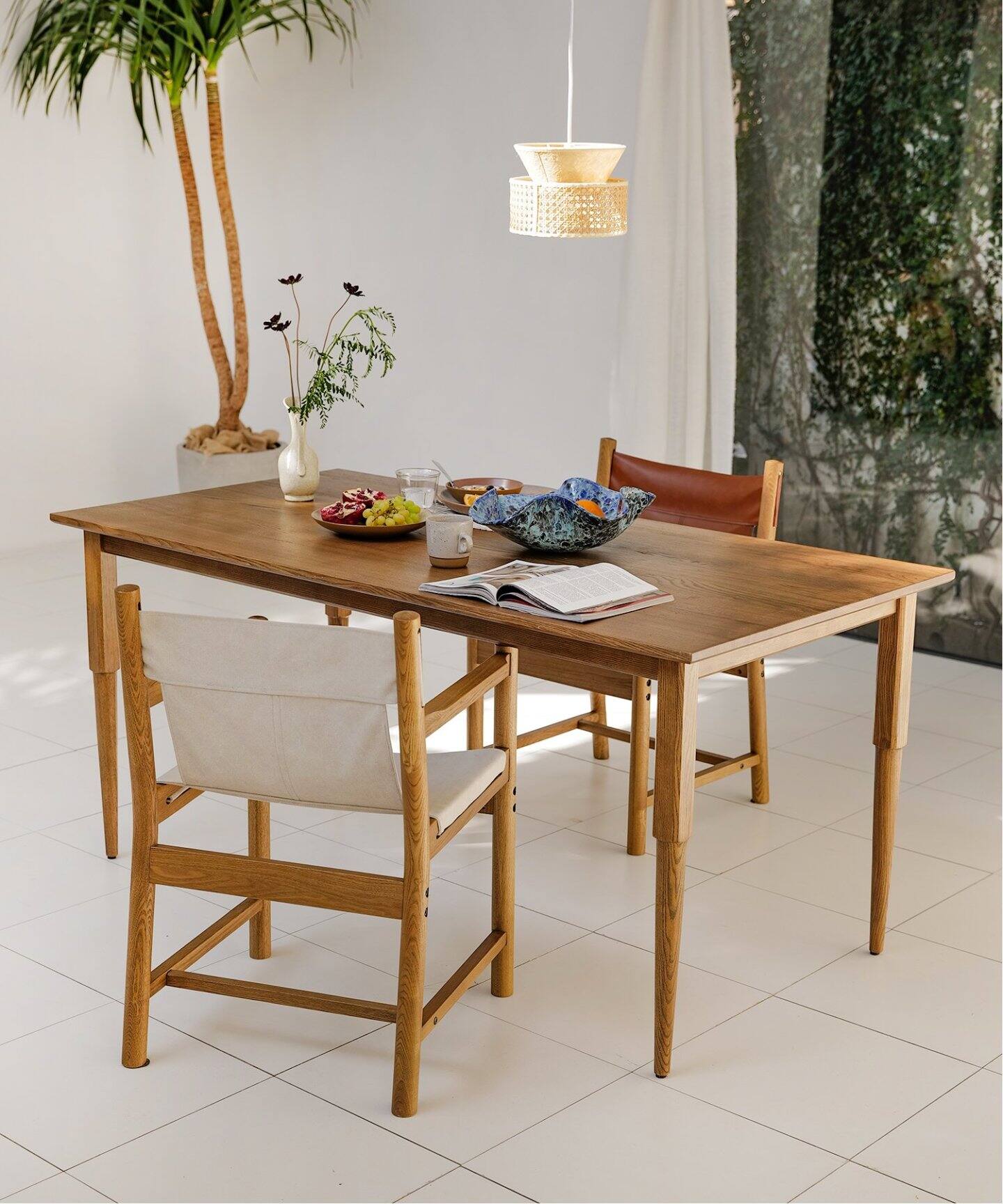 大型商品》COLTON DINING TABLE-W155 コルトンダイニングテーブル 