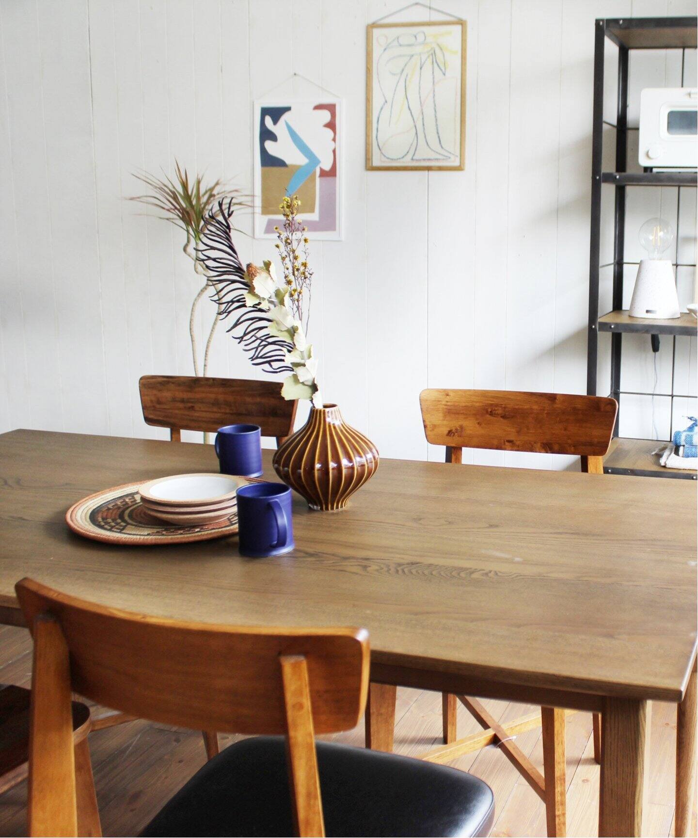 大型商品》COLTON DINING TABLE-W155 コルトンダイニングテーブル 