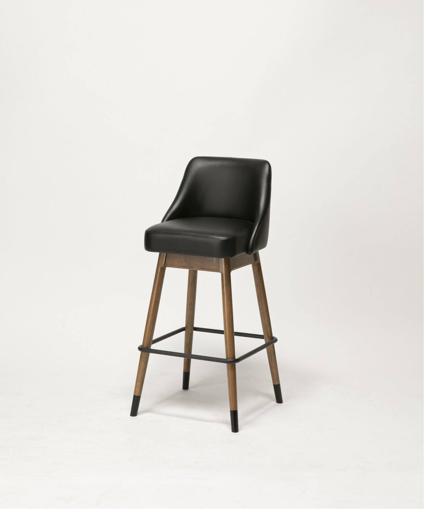 中型商品》BOWERY HIGH CHAIR BK バワリーハイチェア（チェア 