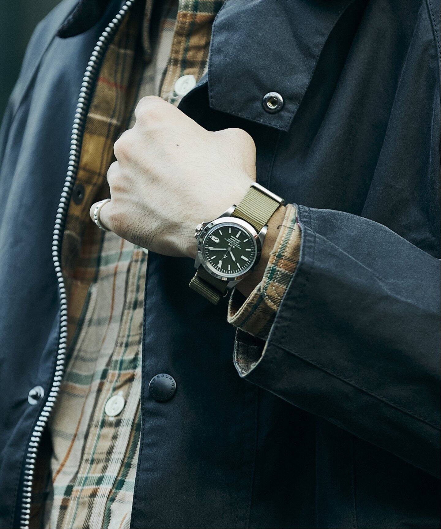 NAVAL WATCH Produced by LOWERCASE for JS 別注 メカニカル ウォッチ 