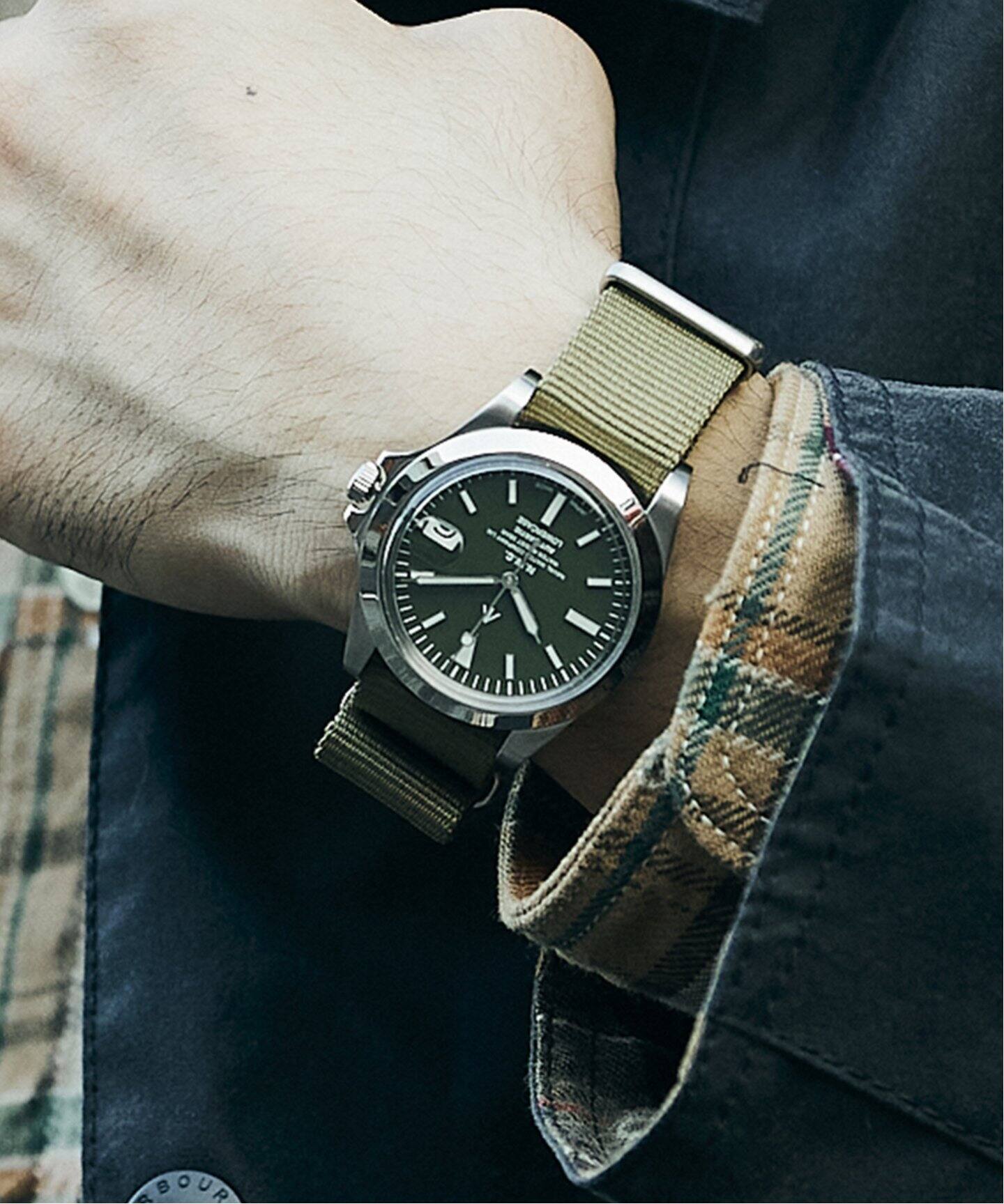 NAVAL WATCH Produced by LOWERCASE for JS 別注 メカニカル ウォッチ 