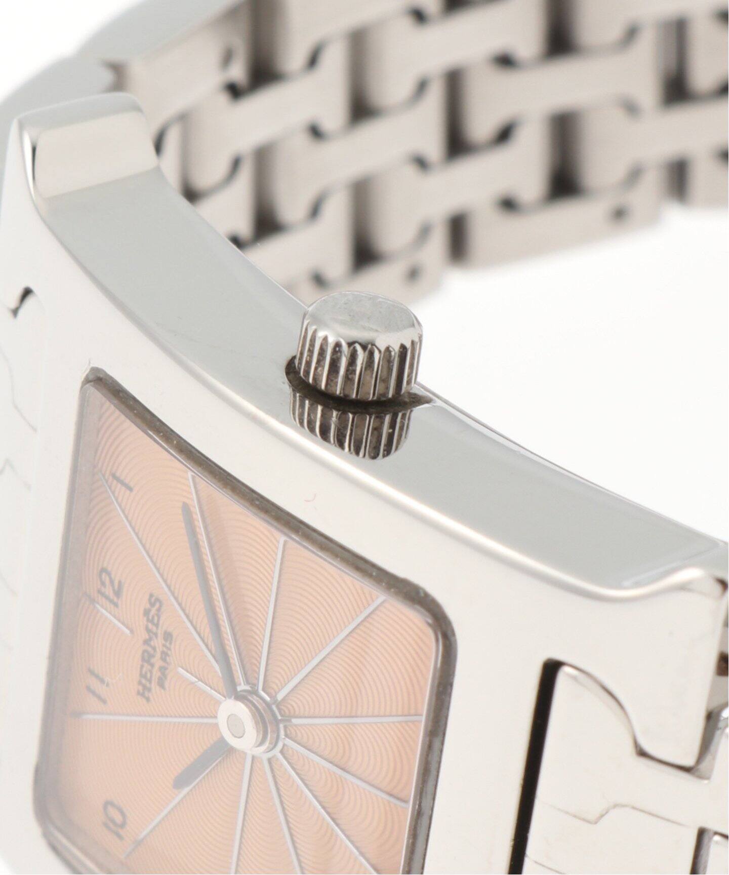 HERMES / エルメス】H Watch / Hウォッチ ピンクダイヤル【 ウォッチ  