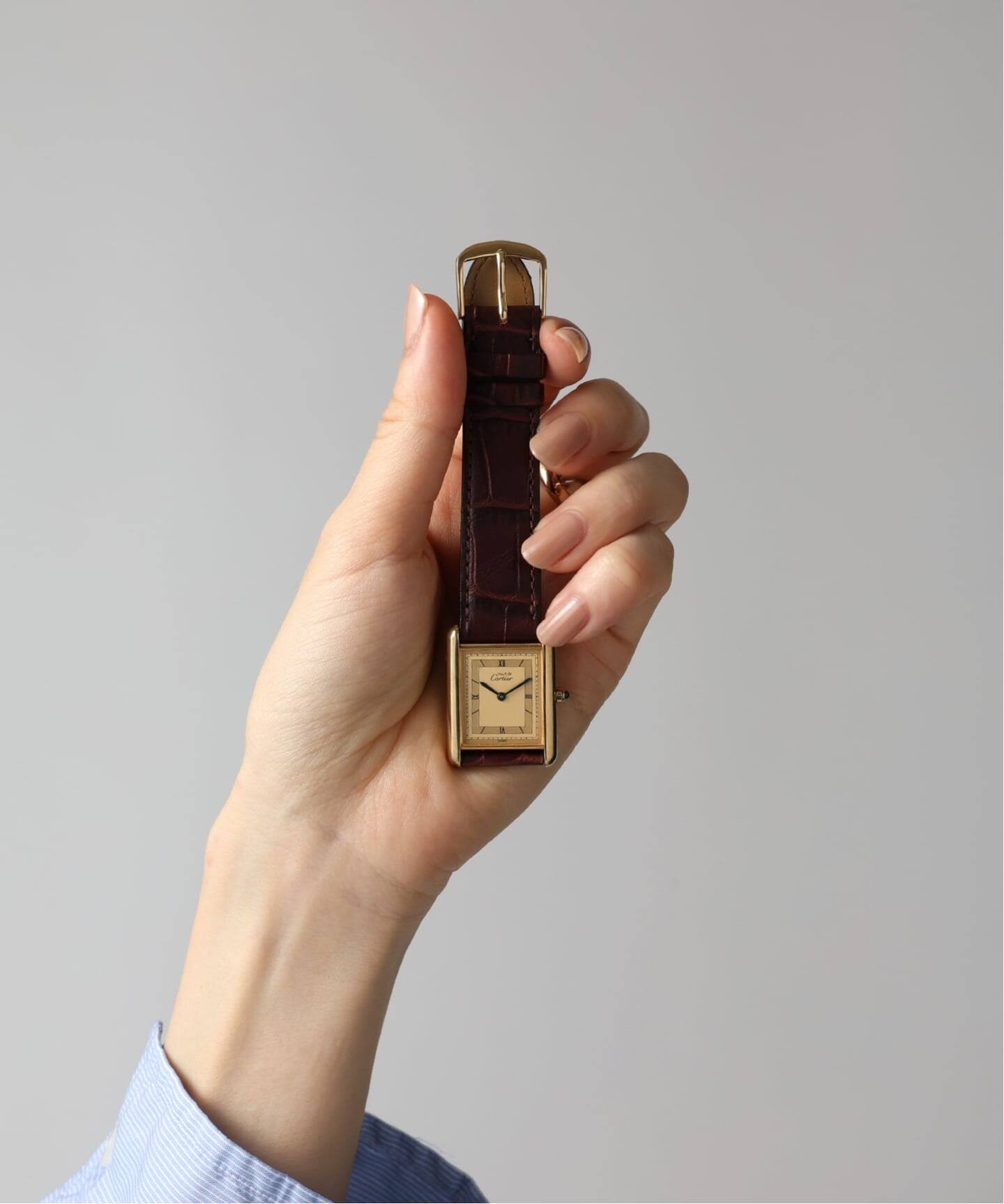 Cartier / カルティエ】must de Cartier Tank LM 2 tone Gold