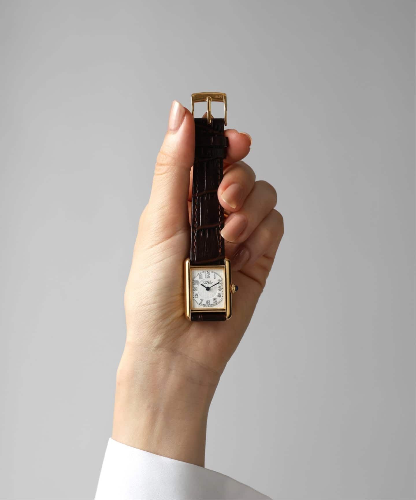 Cartier / カルティエ】must de Cartier MM Circular Arabic