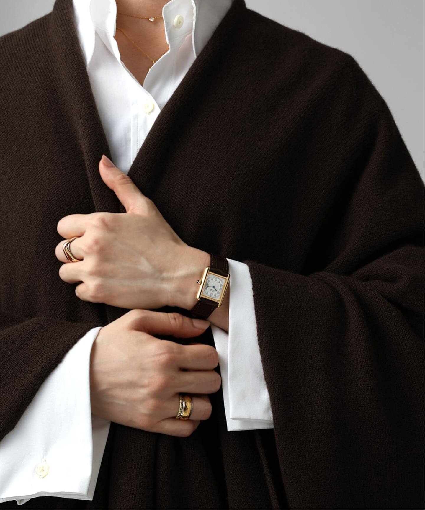 Cartier / カルティエ】must de Cartier MM Circular Arabic