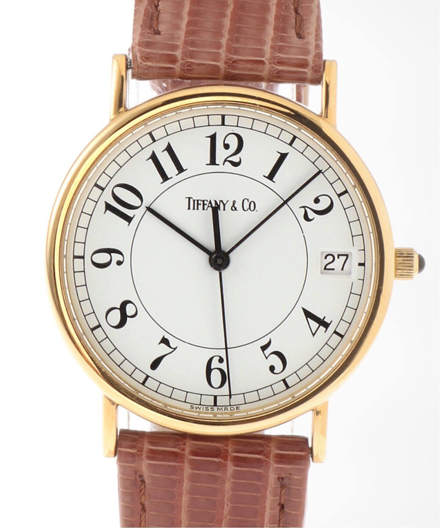 TIFFANY / ティファニー】クラシックLM ラウンド オールアラビア 18K 
