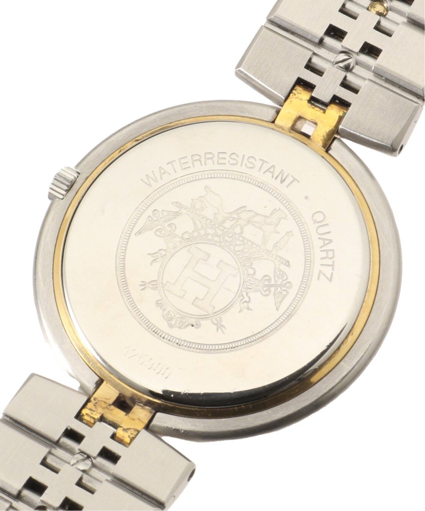 HERMES プロフィール HERMES / エルメス】Profile combination white dial